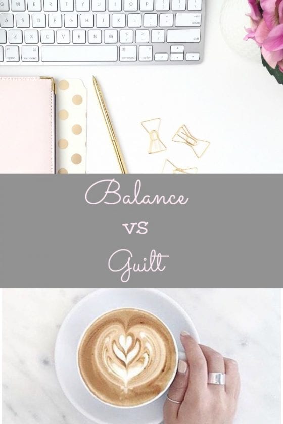 Balance versus Guilt for the working women / I've been there, have you? / by Wanda Lopez Designs #lifestyleblog 