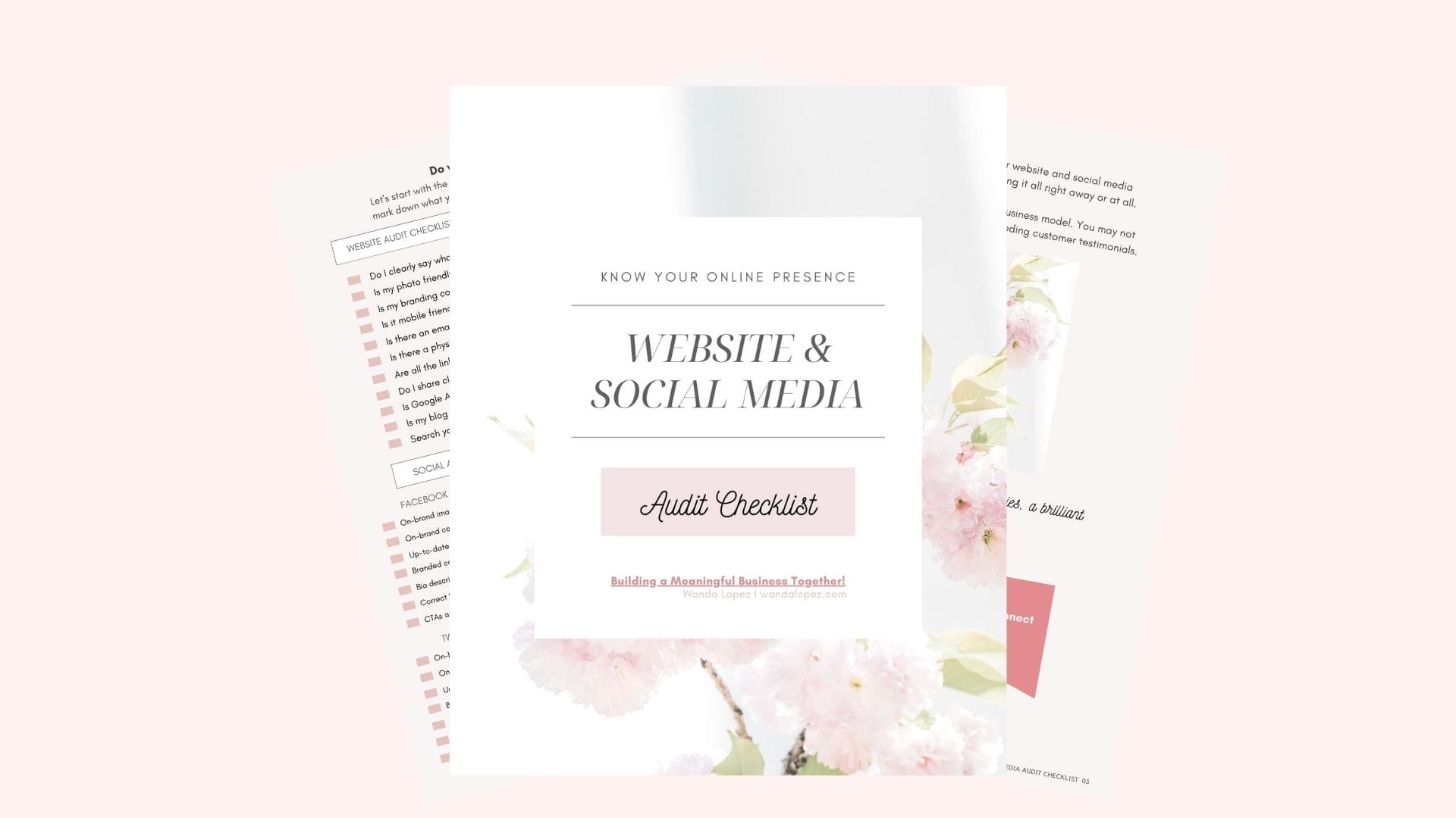 Website and Social Media Audit Checklist by Wanda Lopez
